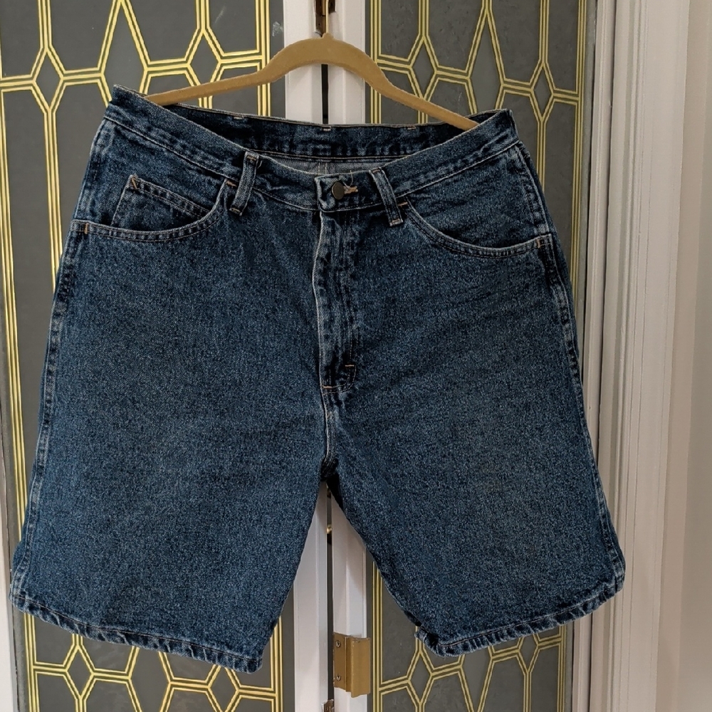 Wrangler Dark Blue Jean Shorts